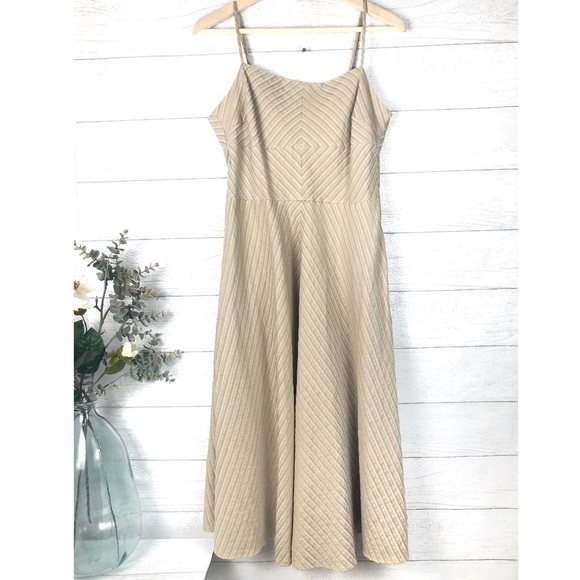 Tommy Hilfiger Dresses & Skirts - TOMMY HILFIGER Cream Spaghetti Strapped Dress